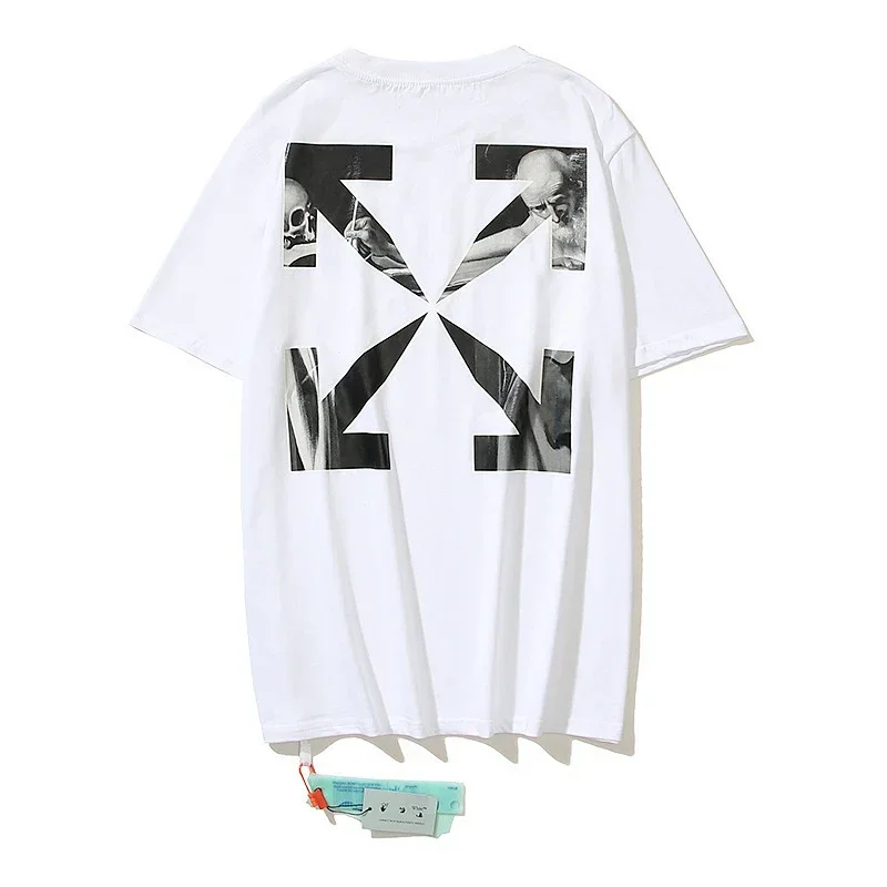 OFF-WHITE T-Shirt with Back Arrow Print