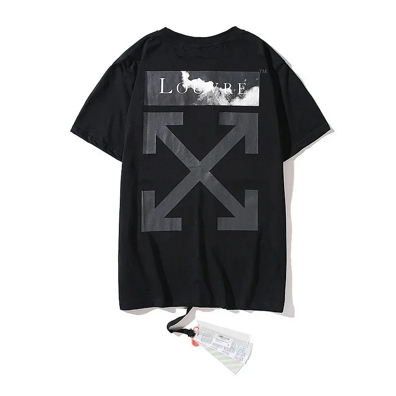 Off-White Louvre Back Print T-Shirt