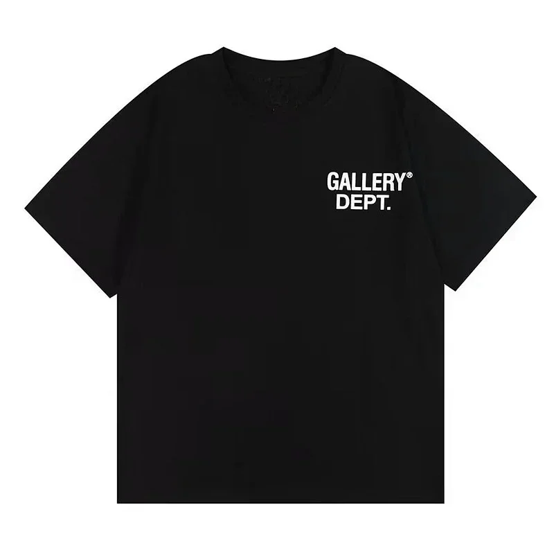 GALLERY DEPT. Black Logo Print T-Shirt