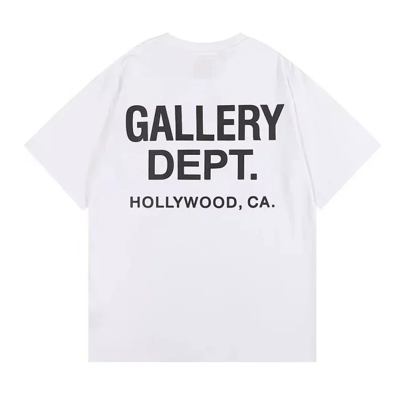 GALLERY DEPT. White T-Shirt with Back Print