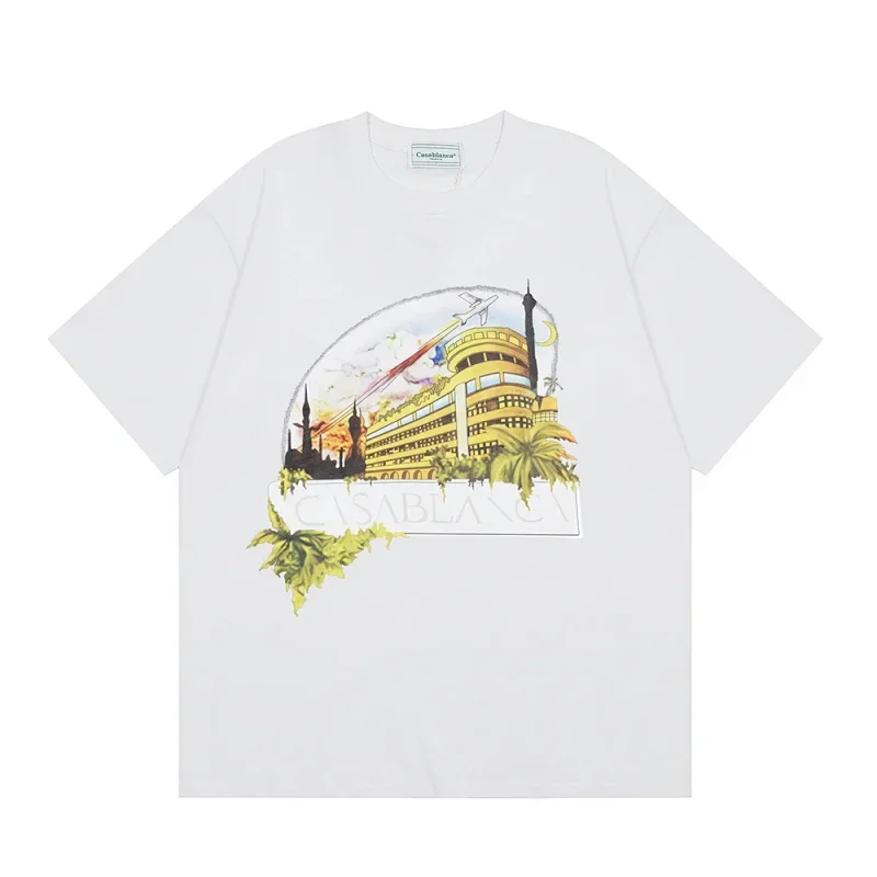 Casablanca Printed Graphic T-Shirt