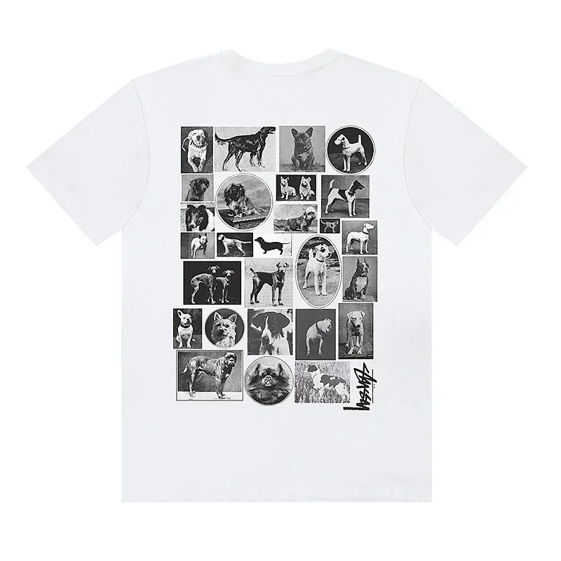 Stussy Multi-Dog Graphic T-Shirt