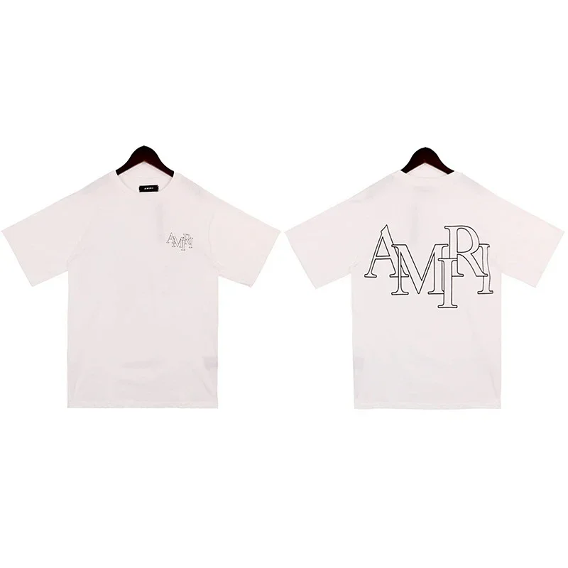 AMIRI Logo & Letter Print T-Shirt