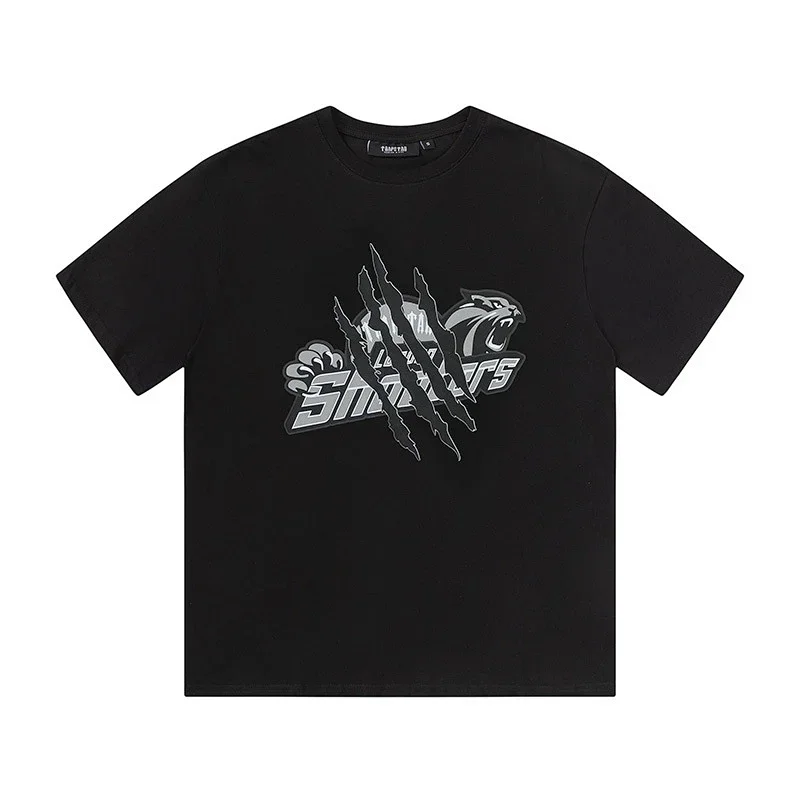 TRAPSTAR Black T-Shirt: Panther & Claw Marks