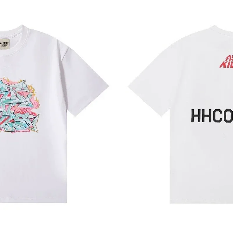 GALLERY DEPT Graffiti & Text White Tee