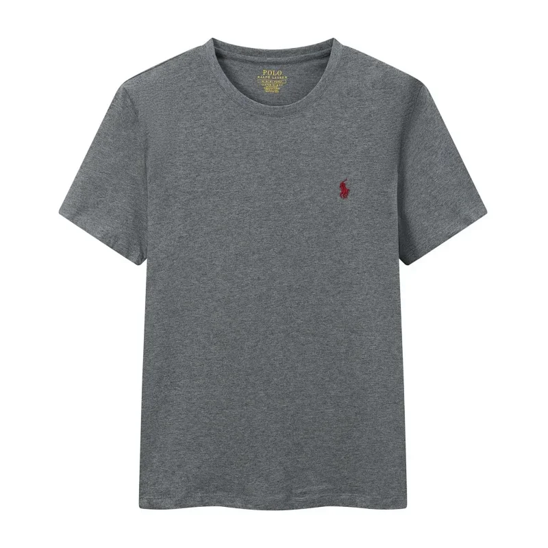POLO T-Shirt with Red Pony Embroidery