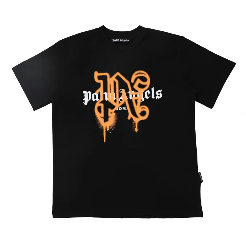 Palm Angels Graffiti Logo T-Shirt