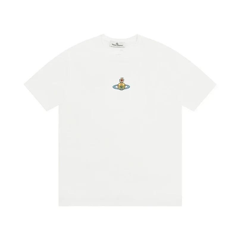 Vivienne Westwood White Orb Logo T-Shirt