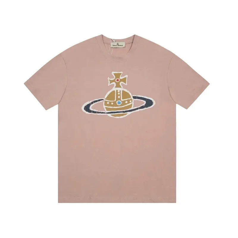 Vivienne Westwood Orb & Cross Pink T-Shirt