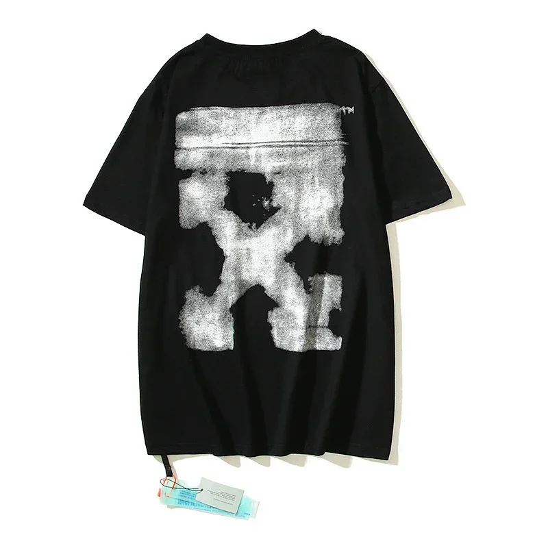 Off-White Distressed Arrow Logo T-Shirt