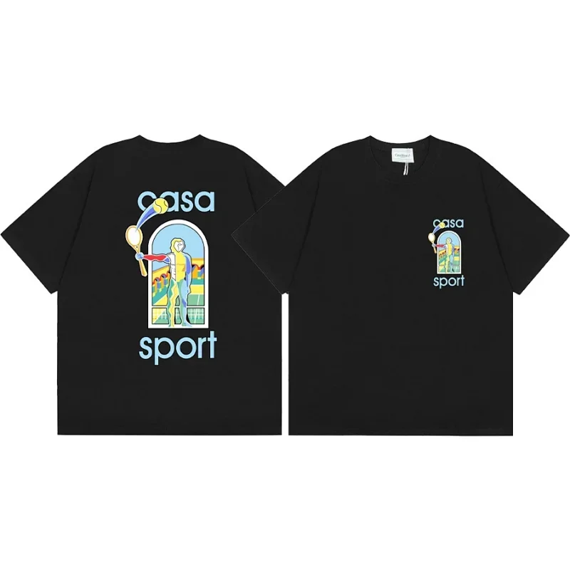 casa Black Sport Graphic Tees