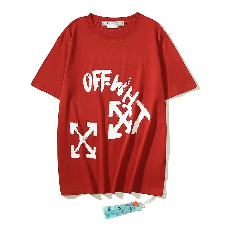 OFF-WHITE Graffiti Arrow Print T-Shirt