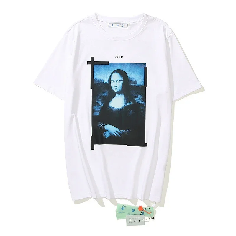 OFF-WHITE Mona Lisa Graphic T-Shirt