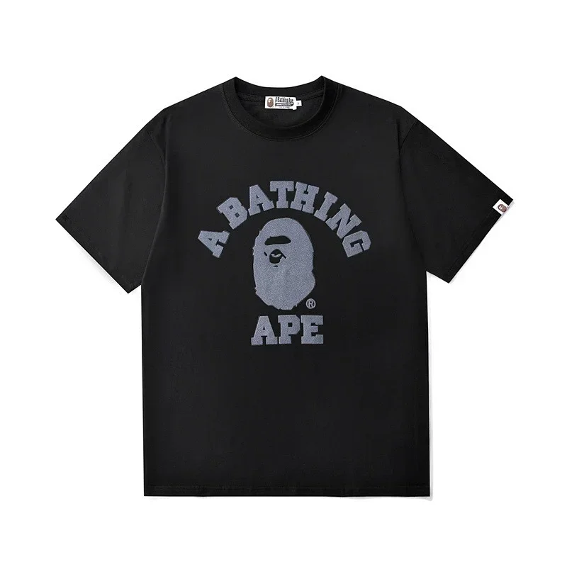 A BATHING APE Black Ape Head Logo T-Shirt