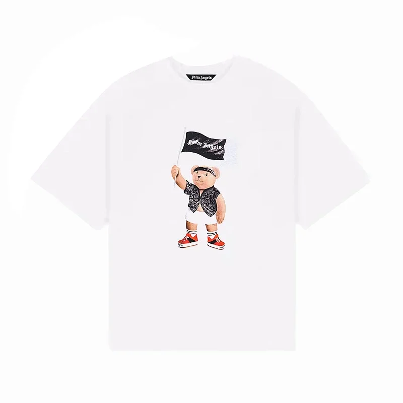 Palm Angels Teddy Bear Flag T-Shirt