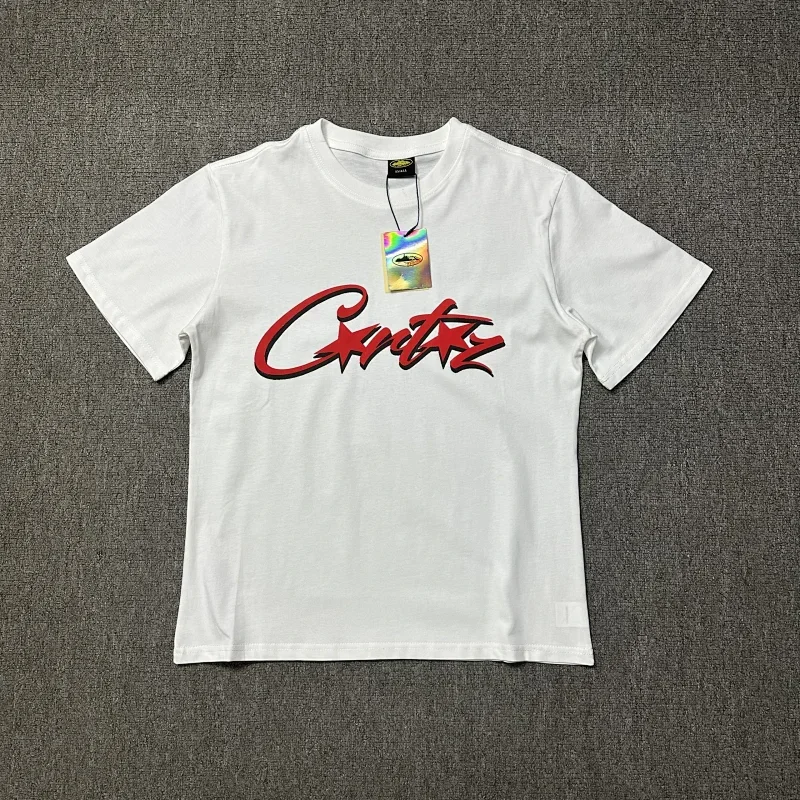 Corteiz Red Graffiti Logo T-Shirt