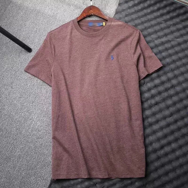 Polo Ralph Lauren Brown Embroidered Pony Logo T-Shirt